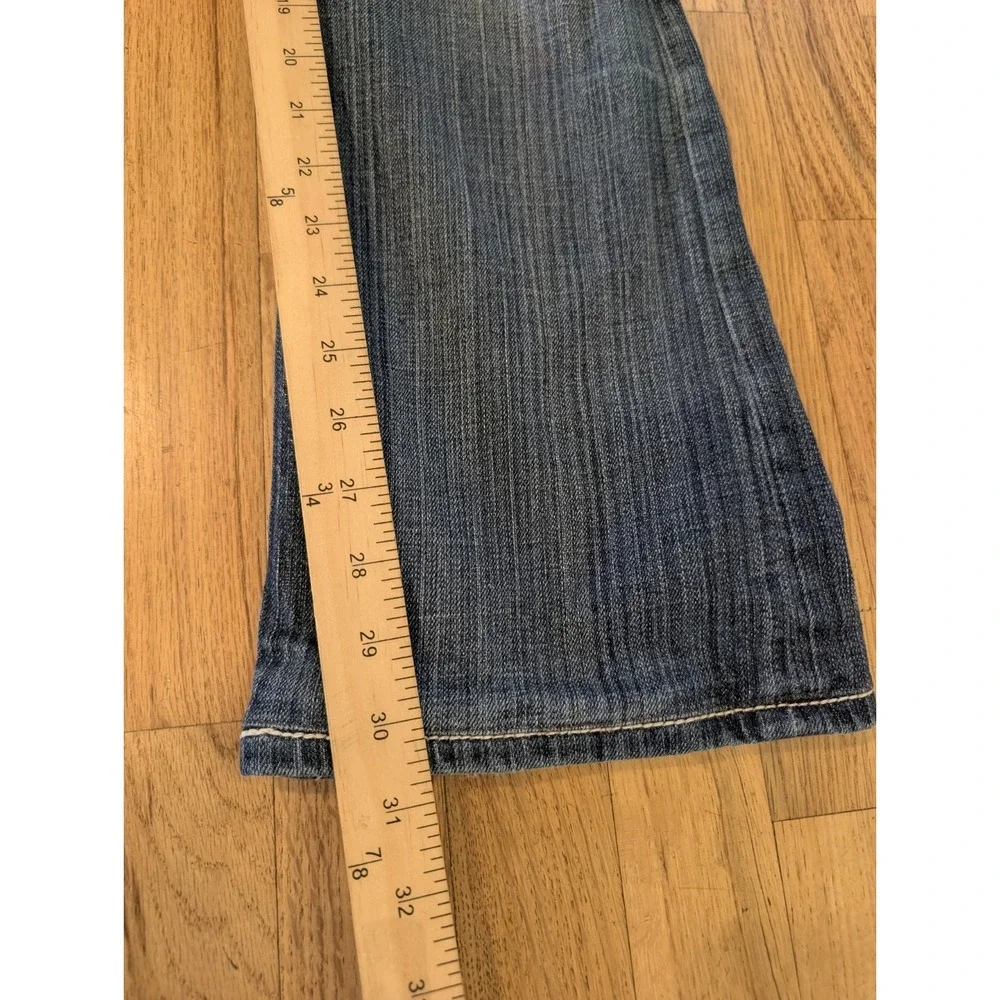 BKE Buckle Culture Low Rise Boot Cut Stretch Denim Jeans Women's Size 28 /30.5 - Picture 8 of 13